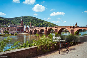 Neckar völgy kerékpártúra